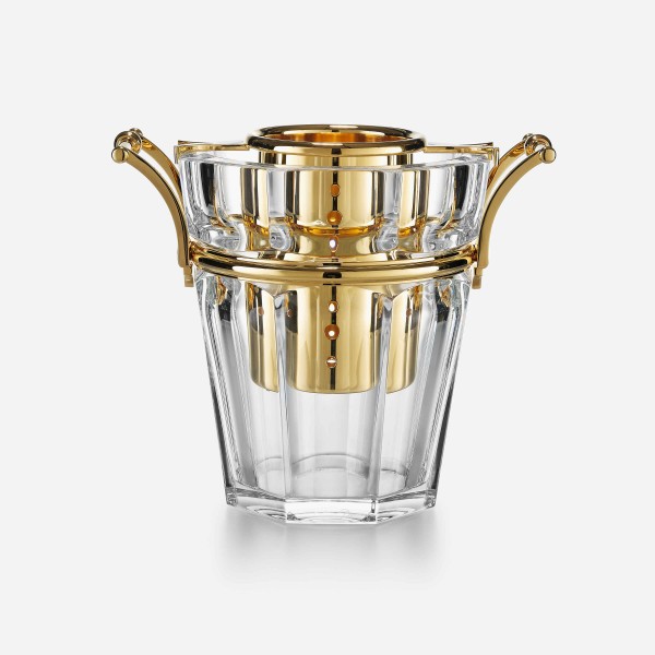 Baccarat - Harcourt Champagne Cooler (Clear & Gold)